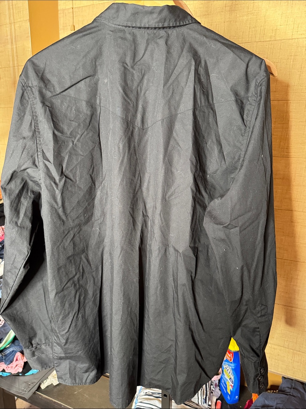Gibson Trading Co. Black Western Pearl Snap Shirt XL NWOT Cowboy Rodeo - Picture 12 of 12